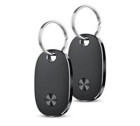 Air Tracker Tag 2 Pezzi, Smart Tracker Funziona con Apple Dov'è App (solo iOS), Batteria Sostituibile Bluetooth Trova Oggetti, 2 anni Utilizzabile Localizzatore Chiavi per Chiavi/Bagagli/Valigie