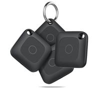 Air Tracker Tag, Smart Tag Funziona con Apple Dov'è App (Solo iOS), Localizzatore Chiavi, Trova Oggetti per Valigie/Bagagli, 100dB Sonoro, Impermeabile Key Finder, Batteria Sostituibile, 4-Pezzo