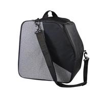 Air Travel - Borsa porta scarponi da sci, 38 x 36 x 24 cm, con tracolla per stivali, casco, occhiali, Grigio, Taglia unica