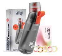 AIR UP® Borraccia Gen2 originale starter pack con cialde 5 gusti I Borraccia da 1L con aromi senza zucchero I lavabile in lavastoviglie, senza BPA I Charcoal Grey