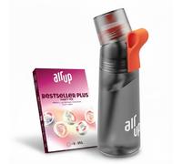 AIR UP Borraccia Twist Pro Charcoal Grey 600ml, con 5 pod aromatizzati
