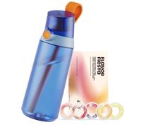 air up Bottiglia d'acqua (22 once) Click Blue originale starter set con cialde in 5 gusti