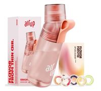 AIR UP® Bottiglia Twist Pro Starter Set originale, con baccelli in 5 sapori, borraccia da 600 ml, senza zucchero, lavabile in lavastoviglie e senza BPA | in rosso