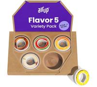 air up® Flavour 5 Set degustazione con 5 pod in aromi diversi | Pod aromatizzati per 25 litri d'acqua senza zucchero ai gusti: cola, anguria, aranciata, mela e ananas I Per borracce air up® originali