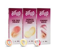 air up Mix Gusti Soda e Frutta| 9 Pod in 3 Gusti: Mango e Frutto della Passione, Cherry Kola, Tè alla Pesca per 45L d'Acqua | Massima Idratazione con Gusto | Per Borraccia Originale air up