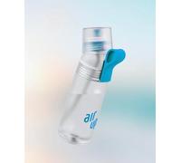 Air Up Twist Pro - Borraccia da 600 ml, trasparente/blu con capsule AIrup