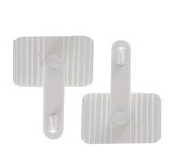 Air Vent Deflector, 2 Pieces Adjustable HVAC Vent Deflector, 360 Degree Rotation, ABS Material, Redirect Buckle, Cooling System Redirector for Kids and Study Room, 2.36x1.57x2.56 inches