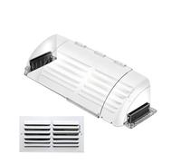 Air Vent Deflector - PC Adjustable Magnetic Heavy Duty AC Vent Extender 22.1x10.2x6.4cm | HVAC Airflow Direction Cover With Louvers | For Home Office RV Apartment Bedroom Floor Wall Vents