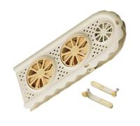 Air Vent Deflector, Rotatable AC Wind Diverter Airflow Control Panel, Adjustable Cooling Direction Guide For Bedroom Office Home Living Room Bathroom Apartment Dormitory Commercial Use