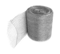 Air Vent Mesh Roll - Stainless Steel Soft Filter With Easy Trim Fit, Mice And Debris Entering Spaces, Protective Screen for Home Farm Buildings, Silver Mesh Style for Fence Basement Duct Crevices