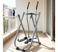 Air Walker Cross Trainer, macchina per esercizi pieghevole 2 in 1 per cardio, a casa e in ufficio, allenamento completo per braccia e gambe, design compatto
