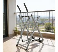 Air Walker Cross Trainer, macchina per esercizi pieghevole 2 in 1 per cardio, a casa e in ufficio, allenamento completo per braccia e gambe, design compatto