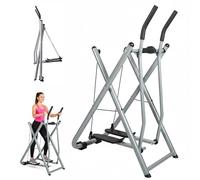 Air Walker Macchina For Esercizi Home Space Walker Stepper Aerobico Ellittica Pieghevole For Piccoli Spazi Cross Trainer Aliante Macchina For Esercizi Uomini Donne Attrezzature Fitness