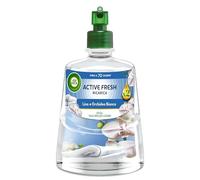 Air Wick Active Fresh Deodorante per Ambienti, Ricarica per Diffusore Spray Automatico senza Gas alla fragranza Lino e Orchidea Bianca, 228 ml (Confezione da 1)