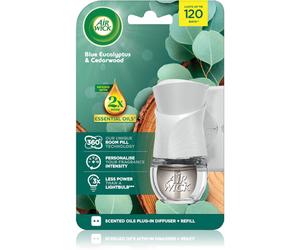 Air Wick Blue Eucalyptus & Cedarwood diffusore elettrico per ambienti con ricarica 19 ml