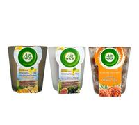 Air Wick Candela Profumata MIX-PACK 3x105g Con 3 Diverse Note Profumate