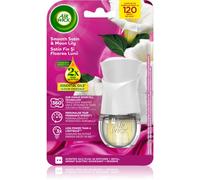 Air Wick Essential Oils Smooth Satin & Moon Lily diffusore elettrico per ambienti con ricarica 19 ml