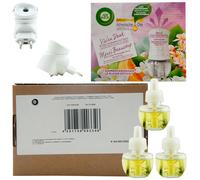 Air Wick Flacone Profumato Sommervergnügen Set 3 x 3 Ricarica + 3 Spina