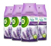 Air Wick Freshmatic Max Refill Spray Automatico Viola Lavanda Prato 250ml (confezione da 4 x 250ml)