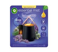 Air Wick Kit diffusore Essential Mist, Sonno, 1 dispositivo & 1 ricarica (20ml), Oli essenziali naturali, Dura fino a 45 giorni, Deodorante per ambienti