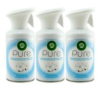 Air Wick Pure Fragranza Spray Frische Biancheria - Cotone 1 X 250ml per Ambiente