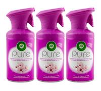 Air Wick Pure Fragranza Spray Kirschblütenzauber 3 X 250ml Ambiente Deodorante