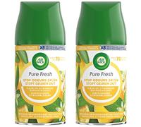 Air Wick - Set di 2 deodoranti di ricarica Freshmatic, fiori di limone, rinfrescante, 250 ml