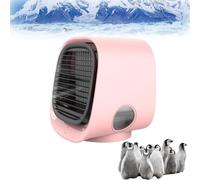 Airabreezes Airabreezes, condizionatore d'aria portatile per camera da letto, sistema di raffreddamento Nutrabreezes, condizionatore d'aria Oribreezes, con 3 velocità di raffreddamento e 7 luci