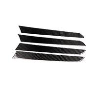 AirAir Autoadesivo del Rivestimento del Pannello della Porta Interno dell Automobile 4X Adatta for Audi A4 B8 2009 2010 2011 2013 2013 2016 2016 2016 Fibra di Carbonio Addominali Plastica