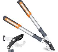 AIRAJ Cesoie Troncarami Potatura Professionale 50cm, troncarami Leggeri, Lame Affilate SK-5, Per Tagliare Legno Fresco Fino A Ø 30mm, Forbice Bypass Con Manico Robusto