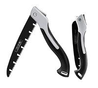 AIRAJ Seghetto Potatura Grande,Lunghezza Lama SK5 235mm,Sega Pieghevole,Seghetto per Legno,Con Blocco di Sicurezza,Per Sopravvivenza all'Aperto e Giardinaggio,Professionale Seghetto per Potatura