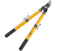 AIRAJ Troncarami Telescopico 42-61cm, Con Lame Affilate e Manici Allungabili, Bypass per La Potatura di Rami Secchi e Umidi