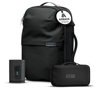 Airback Pacchetto bagaglio a mano, con custodia piccola e pompa a vuoto - Bagaglio a mano - Per viaggi nel fine settimana Urban Matt Black
