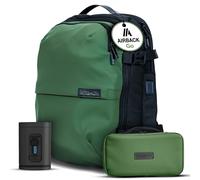 Airback Pacchetto bagaglio a mano, con custodia piccola e pompa a vuoto - Sotto il sedile - Per viaggi nel fine settimana, compatibile con Easy Jet - AirbackGO Verde oliva