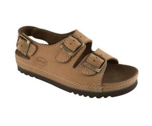 AIRBAG Sandali Nubuck Cuoio con cint.39