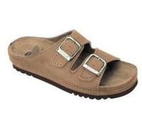 AIRBAG Sandali Nubuck Cuoio s/cint.42