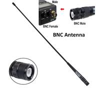 Airband Vhf Antenna BNC SMA Femmina Maschio AOR Uniden Icom Whistler Quanshang