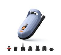AIRBANK Pompa ad aria elettrica SUP WHALE SHARK Pro, gonfiaggio e svuotamento 20 PSI, pompa ad aria ricaricabile con per kayak, gommoni, tende (viola chiaro) (viola chiaro)