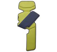 Airboard materassino traspirante_Taglia M_ per Seggiolino Auto e Passeggino_Blue/Active Lime