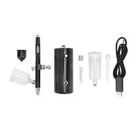 Airbrush Kit Portatile Ricaricabile, Aerografo Spray Gun per Unghie e Cake Decorating - Cordless, Facile Usare, Ideale per e Trucco Professionale