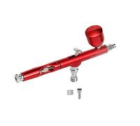 Airbrush Machine Gun T-Shirts Barbiere Cake Basic Artigianato Art Drawing Air Brush Kit compressore Penna spaziata Soffiaggio comodo(Noir)