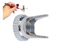 Airbrush Needle Cap - Alloy Replacement Precision Airbrush Nozzle Guard Dust Cover | Spray Ğun Front Caps Distance Cap for Painting, Model Art & Tattōo Airbrushes Tools