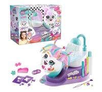 Rocco Giocattoli Set Airbrush Plush Ciuffamici Parrucchiere con aerografo e accessori
