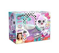 Rocco Giocattoli Set Airbrush Plush Ciuffamici Parrucchiere con aerografo e accessori