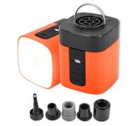 Airburst Pro - Compact Electric Pump With Vacuum & Led Light, for Inflate & Deflate,Air Mattress, Pool Floats, Vacuum Storage Bags, Camping Outdoor Gear (Style A)