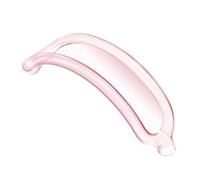 Aircawin Custodia protettiva per AirPods Max, trasparente, in morbido TPU non giallo, a prova di sudore, lavabile, per AirPods Max, accessori rosa