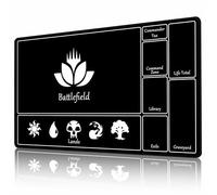 AIRCBC Tappetino da Gioco MTG TCG 24" x 14" con Bordi cuciti e Superficie in Gomma Liscia per Giochi di Carte Tappetino da Gioco Antiscivolo da Battaglia