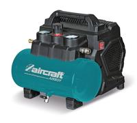 Aircraft AIRBOY SILENCE 221 OF E (compressore senza olio, design compatto, con interruttore di protezione del motore, potenza di aspirazione circa 160 l/min, potenza di uscita 1,1 kW, compressore)