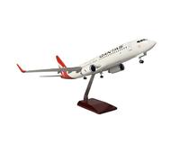 Aircraft Buyer Models Scala 1/85 Grande Aeroplano Boeing 737-800 Ryanair 42cm Modello Diecast con Luci LED per Collezione o Regalo