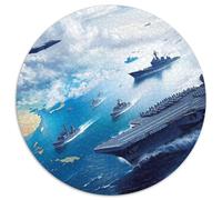 Aircraft Carrier 1000 Pezzi Puzzle Adulti Multicolore Festa Aziendale Regalo Per Adulti E Bambini Da 14 Anni E Più 1000pcs (67.5x67.5cm)